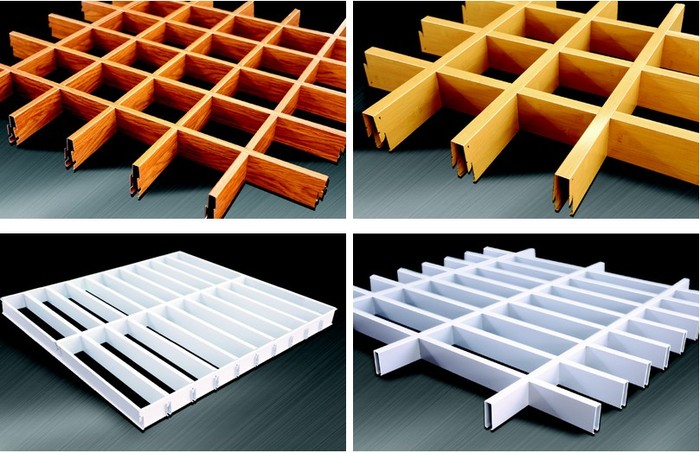 铝合金格栅吊顶规格尺寸图 铝合金格栅吊顶多少钱一平方